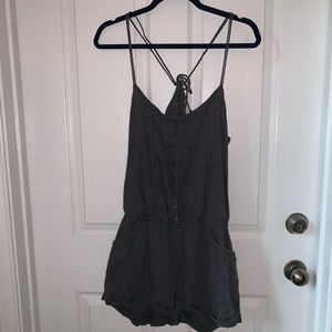 Grey Romper